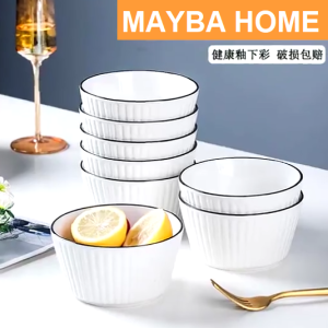 Set 3 pcs Dulcera de porcelana