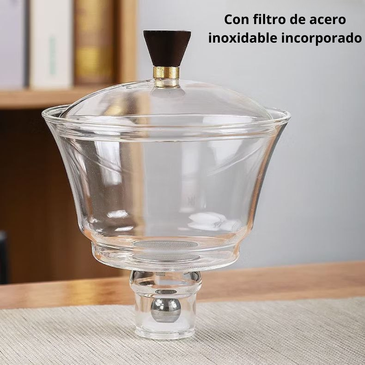 Tetera Magnética de Vidrio - Tetera Kungfu Perezosa - Imagen 4