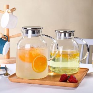 Jarra vidrio borosilicato 1.90 Lt.