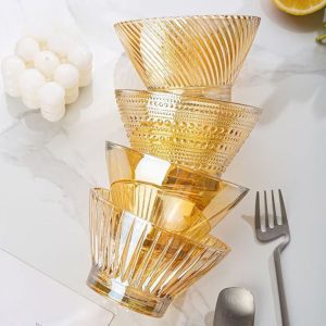 Set de dulceras de vidrio (4 pcs)